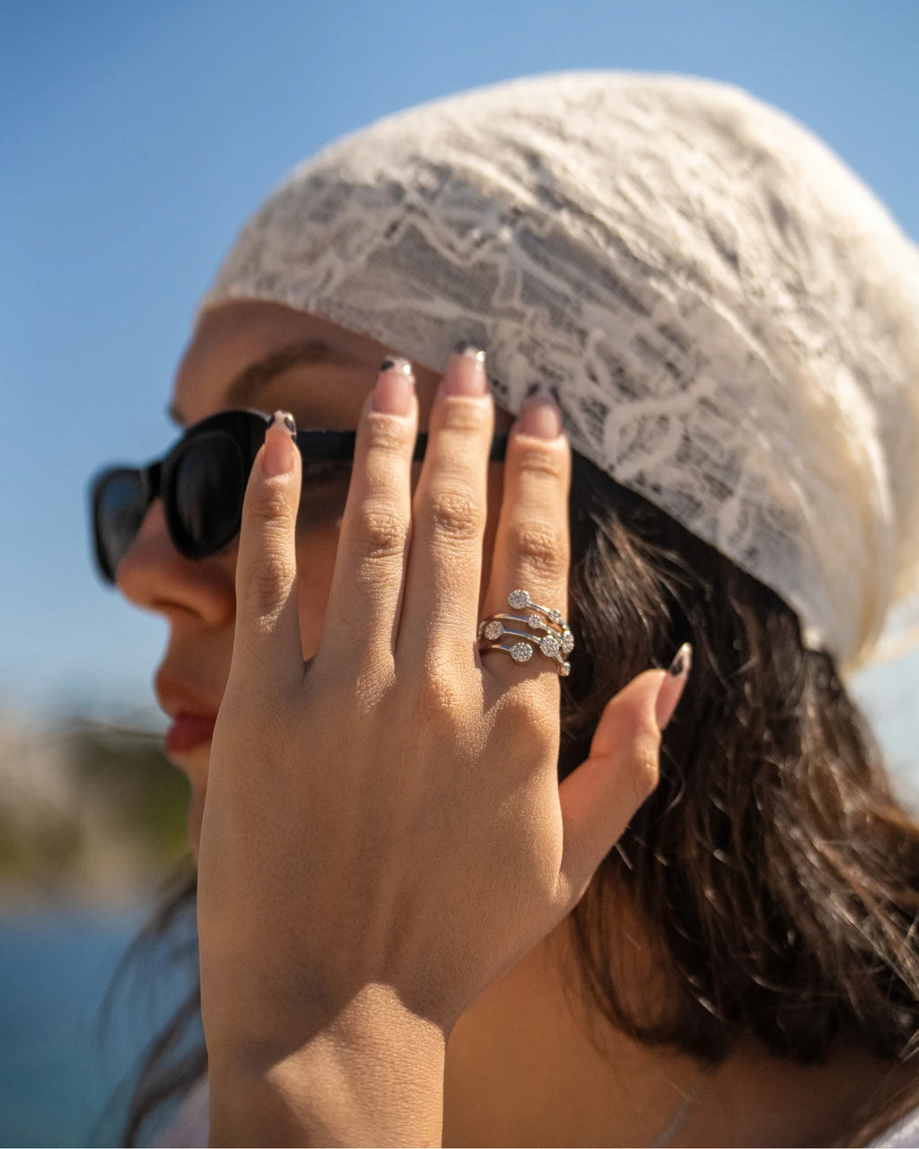 Como Spiral Argento Ring
