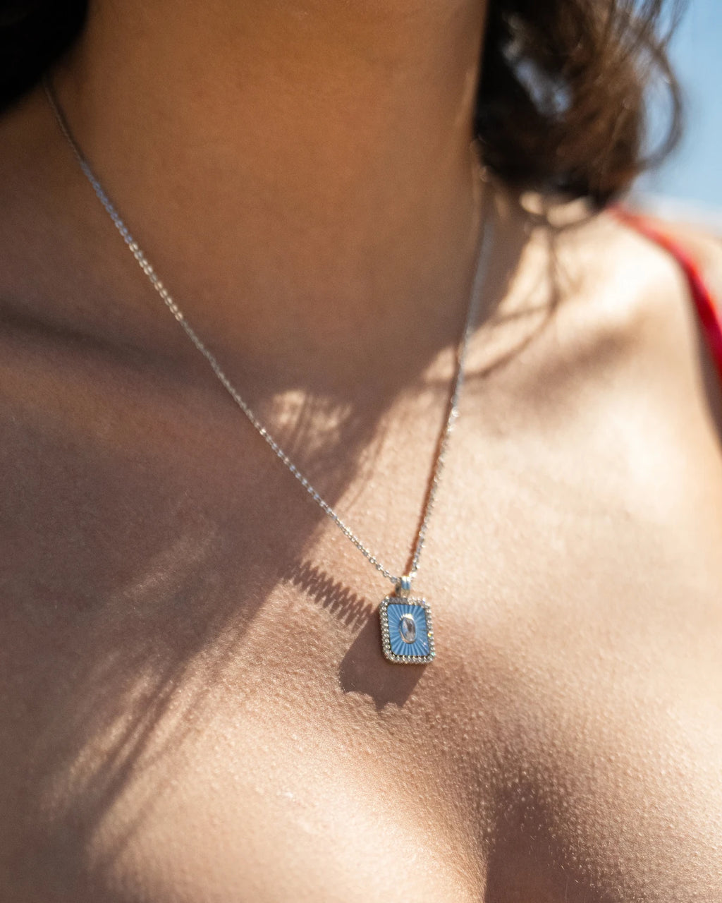 Como Frame Argento Necklace